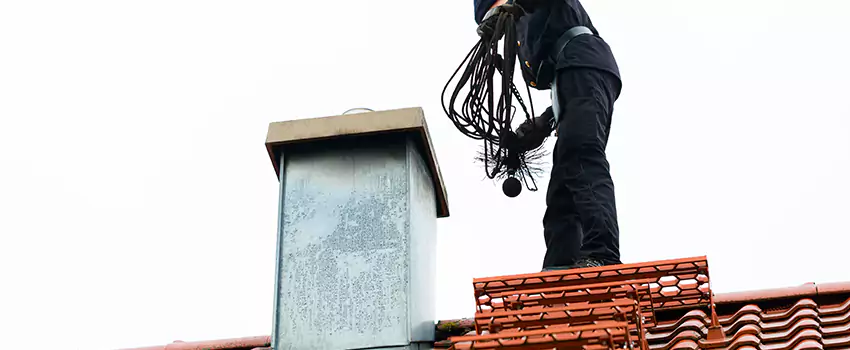 Chimney Brush Cleaning in North Decatur, Georgia