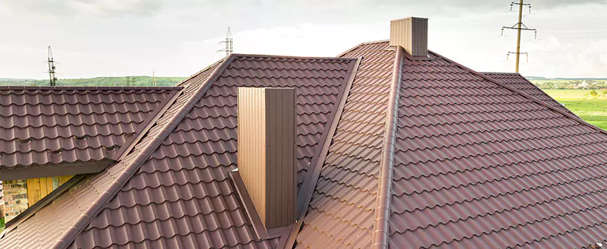 Residential Chimney Flashing Restoration in North Decatur, GA