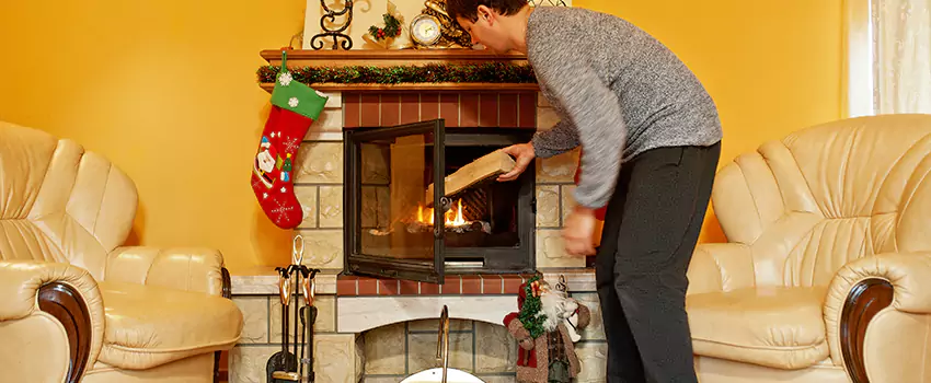 Gas to Wood-Burning Fireplace Conversion Services in North Decatur, Georgia