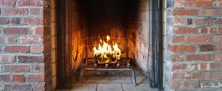 Repairing Damaged Fireplace Tiles in North Decatur, Georgia