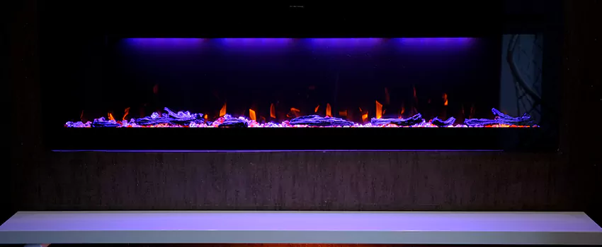 Dynamic Flame Color Fireplace Installation in North Decatur, GA